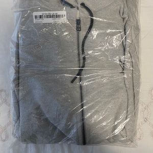 Heather Grey OVO Zip Up Hoodie